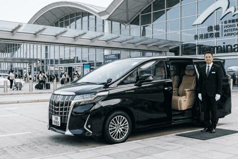 Toyota Alphard untuk layanan Airport Transfer di Hong Kong International Airport oleh K.K. Holiday